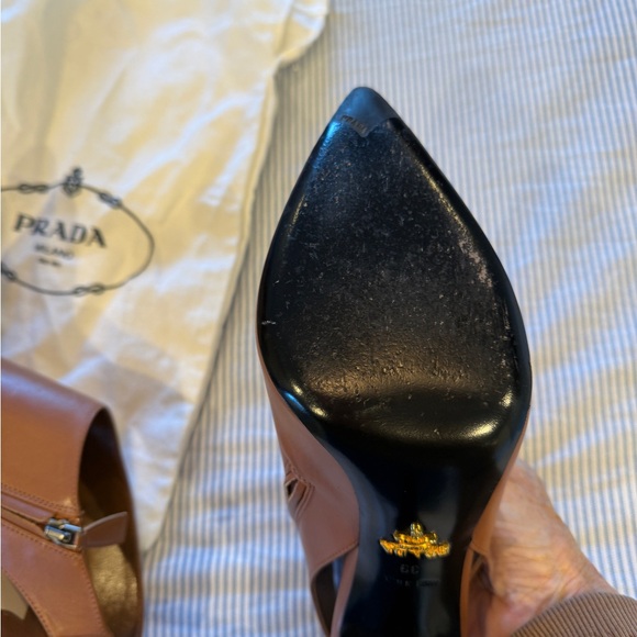 Prada open back boot with heel - Picture 4 of 7